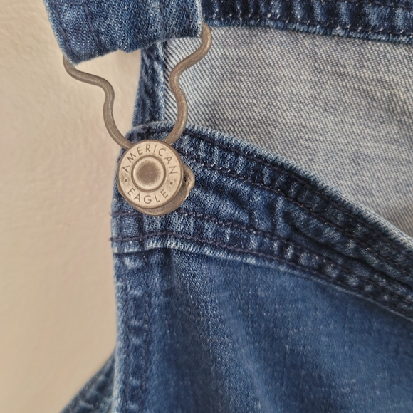 American Eagle Outfitters Blue Denim Top - Picture 4 of 7